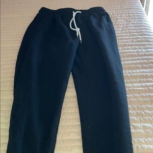 Black F21 joggers